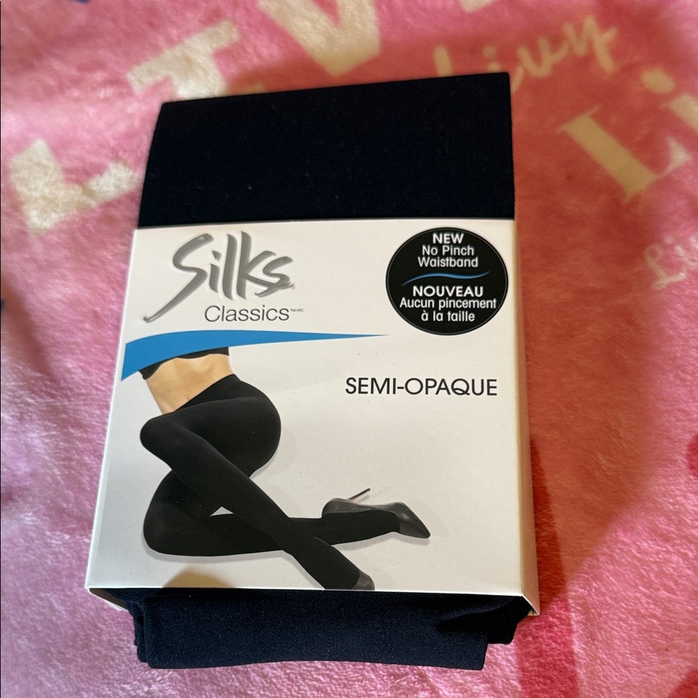 Classics Semi-Opaque Black Tights